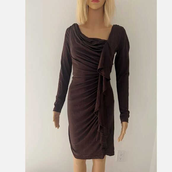 Catherine Malandrino Brown Dress, Medium